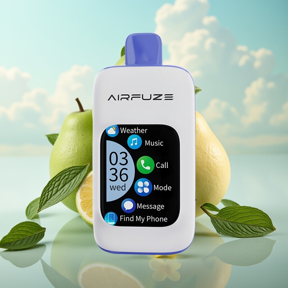 AirFuze Smart 30000 Pufova Dispozabilna Pod - 5% Nikotina, 900mAh, Tip-C, Majami Met