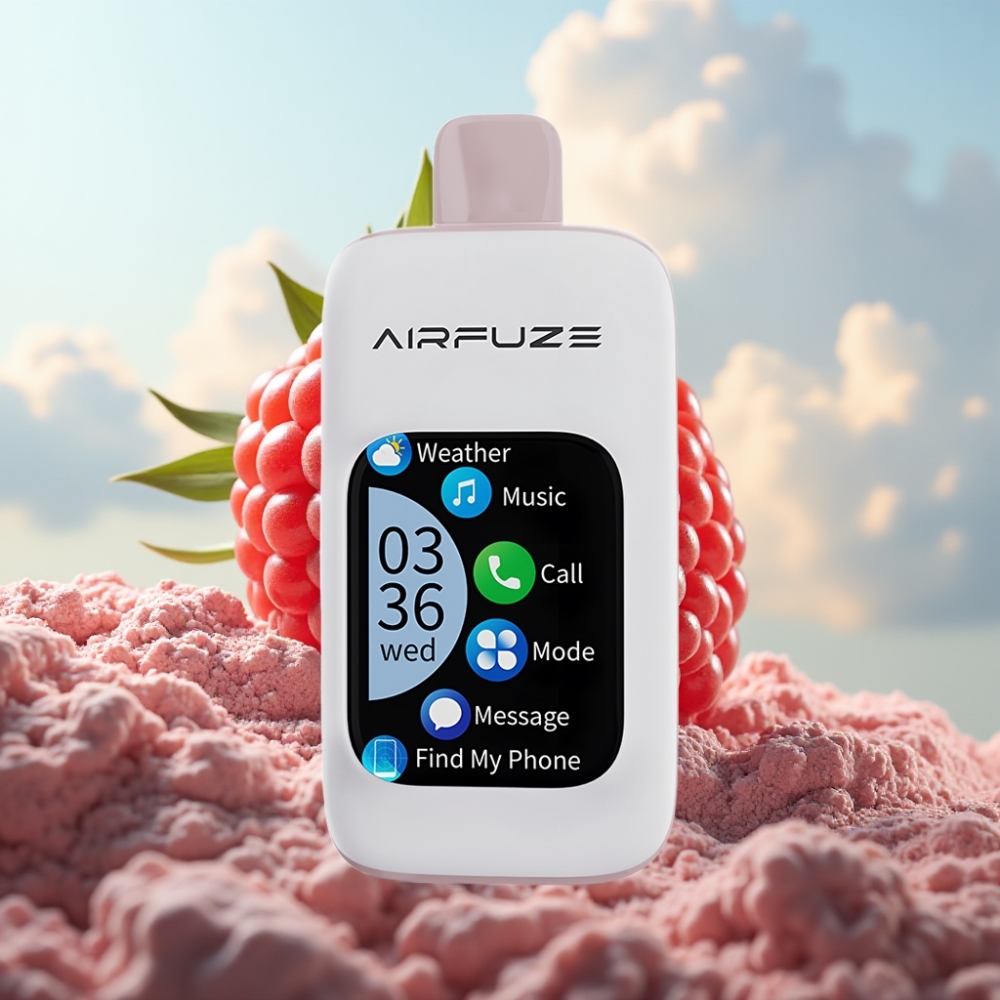 AirFuze Smart 30000 Pufova Dispozabilna Pod - Jagodna Eksplozija, 5% nikotina, 900mAh, Type-C