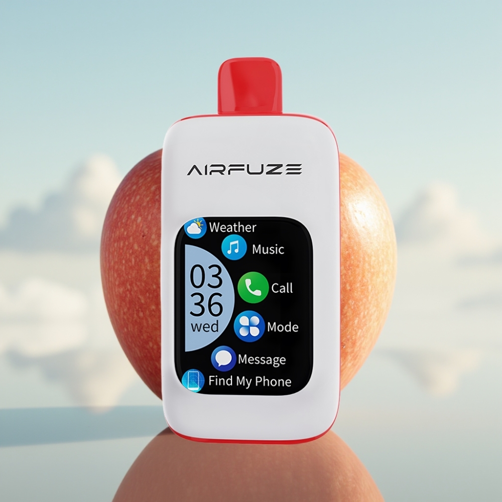 AirFuze Smart 30000 Pufova Dispozabilna Pod Trojna Jabuka, 5% Nikotina, 900mAh, Type-C
