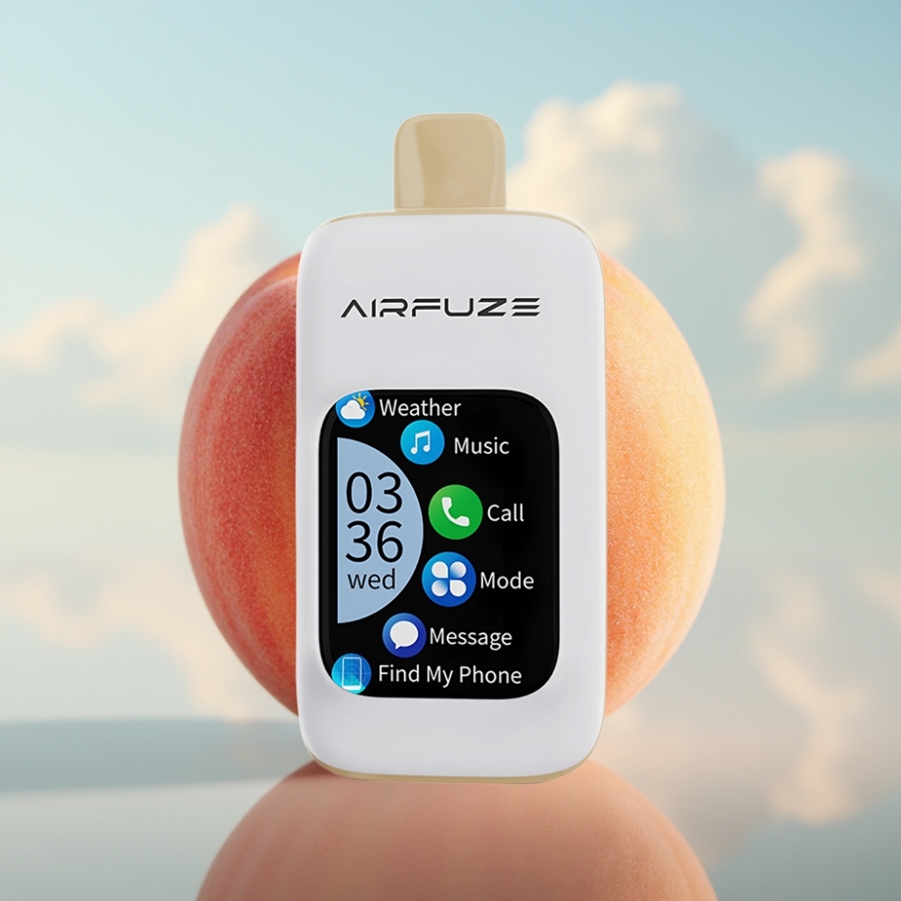 AirFuze Smart Pro 40000 Puffs Dispozabil Vape Sočna Breskva, 20ml, 900mAh, 2%/5% Nikotina