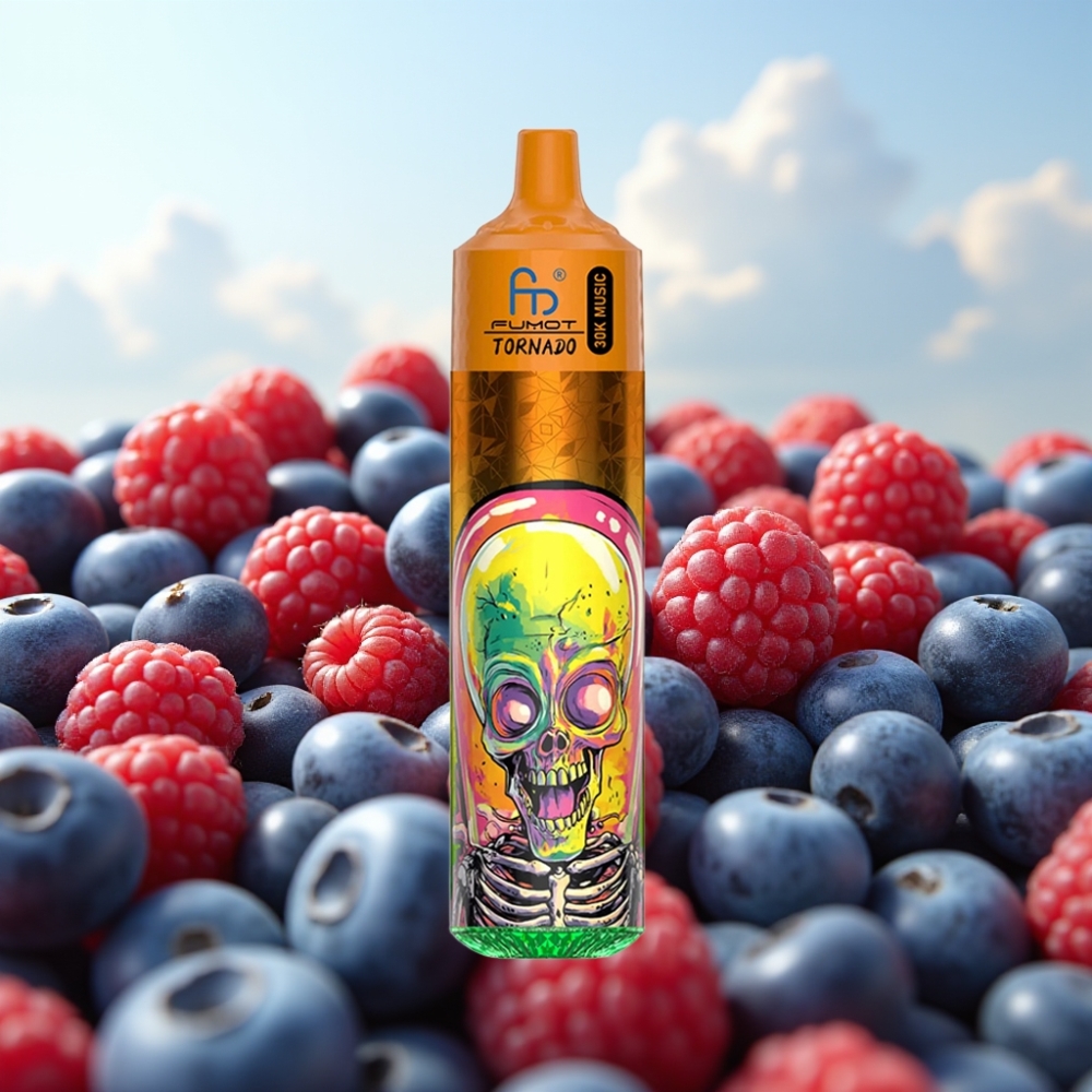 Fumot RandM Tornado 30000 - Borovnica Malina, 30mL, 1.0 Ohm, 600mAh