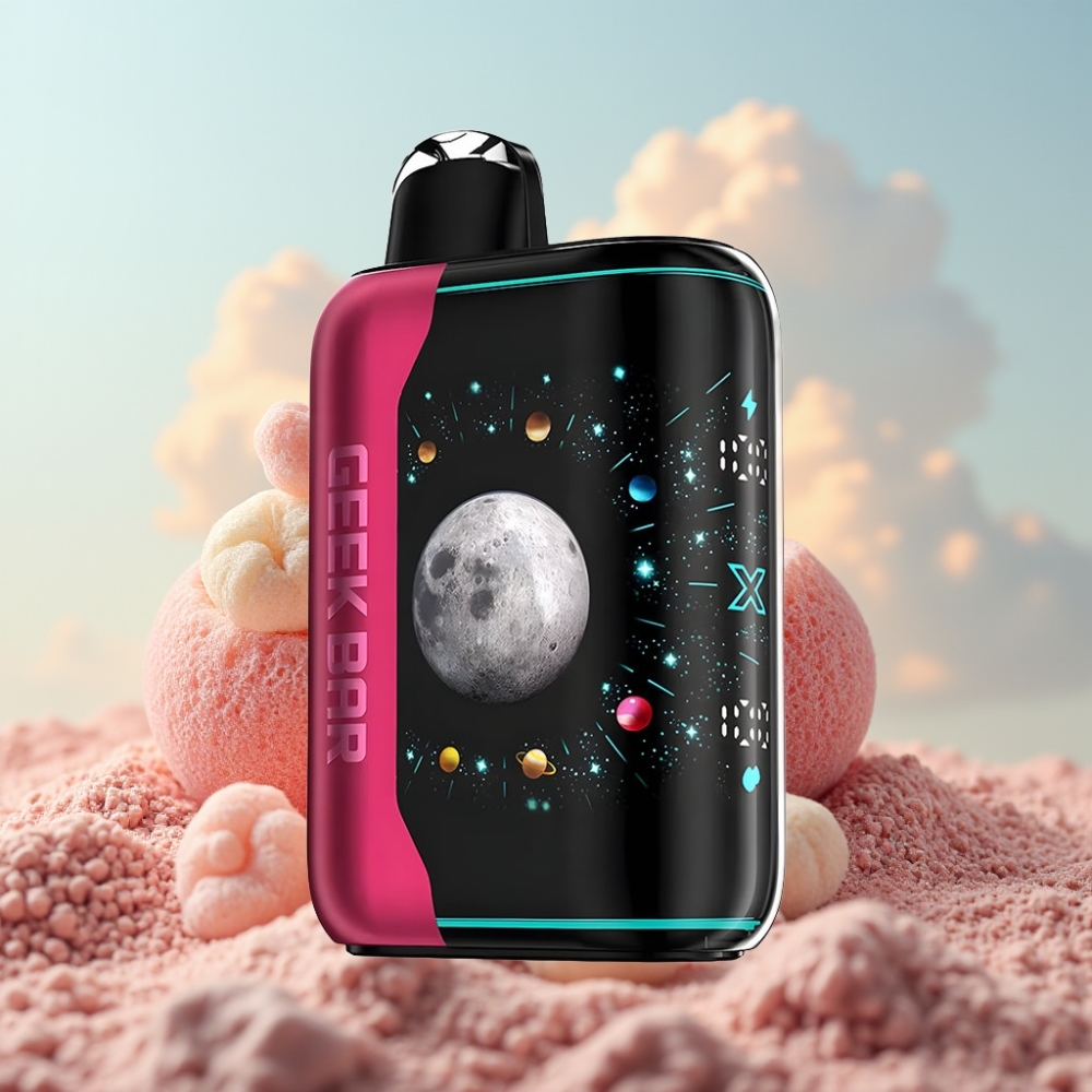 GEEK BAR Platinum Edition 25000 Dispozabil Vape Kisela Roza Prašina – 25000 Puffova, Dual Mesh Coil, USB-C Punjenje