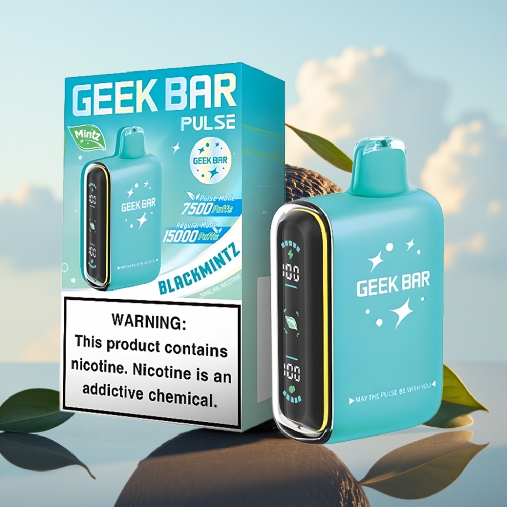 Geek Bar Pulse 15000 Puffs Dispozabil Vape Mintz Edicija – 16ML, 5% nikotina, 650 mAh