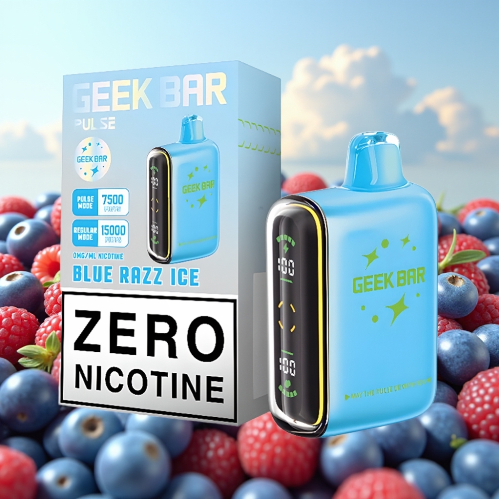 Geek Bar Pulse 15000 Pufova – 16ML, 5% nikotina, podesivi protok vazduha, 650 mAh baterija