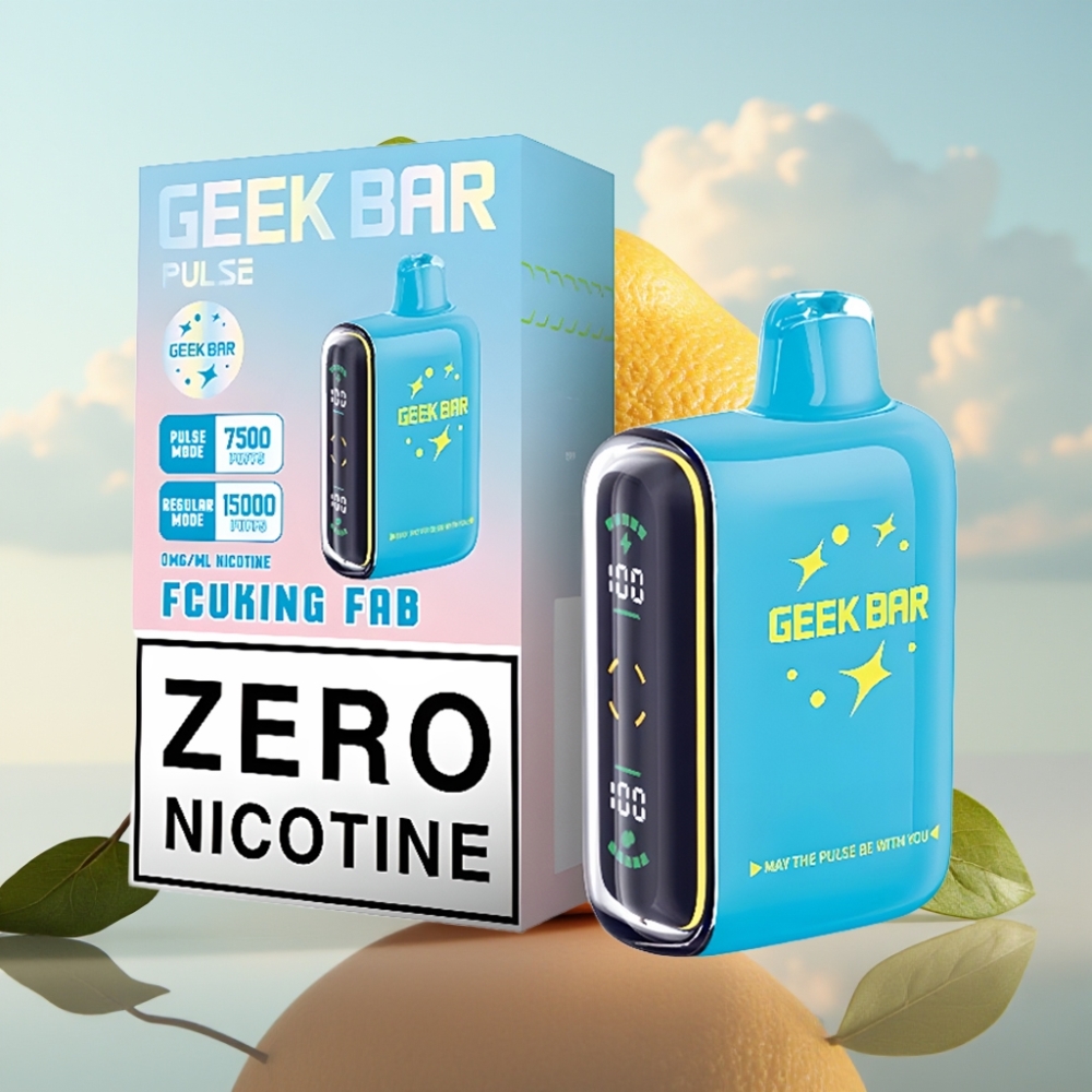 Geek Bar Pulse 15000 Pufova – 16ML, 5% nikotina, podesivi protok vazduha, 650 mAh baterija