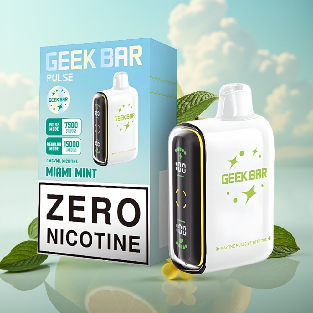 Geek Bar Pulse 15000 Pufova – 16ML, 5% nikotina, podesivi protok vazduha, 650 mAh baterija