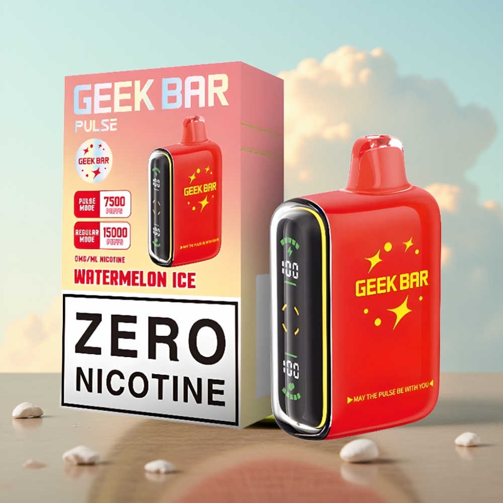 Geek Bar Pulse 15000 Pufova – 16ML, 5% nikotina, podesivi protok vazduha, 650 mAh baterija