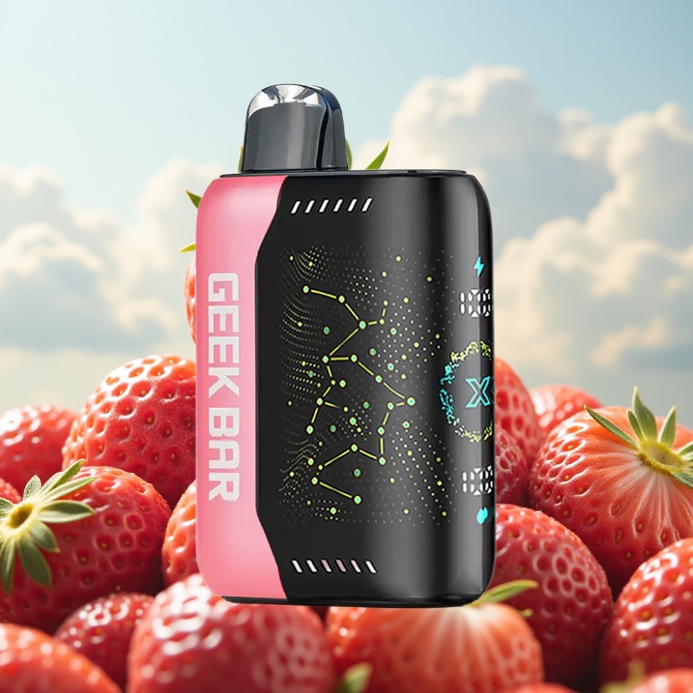 Geek Bar Pulse X 25000 Puffs — до 25000 заузимања, 18mL течности, дуал мрежасти намотај