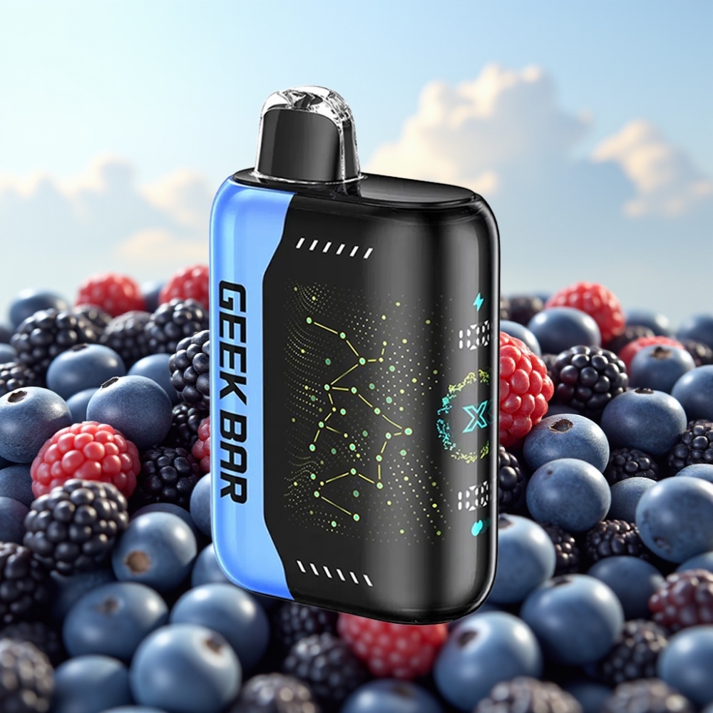 Geek Bar Pulse X 25000 Puffs — до 25000 заузимања, 18mL течности, дуал мрежасти намотај