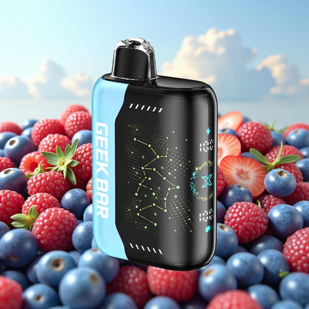 Geek Bar Pulse X 25000 Puffs — до 25000 заузимања, 18mL течности, дуал мрежасти намотај