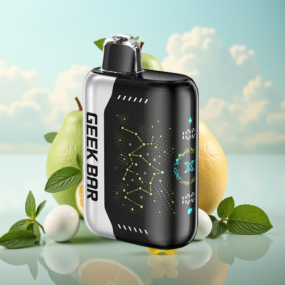 Geek Bar Pulse X 25000 Puffs — до 25000 заузимања, 18mL течности, дуал мрежасти намотај