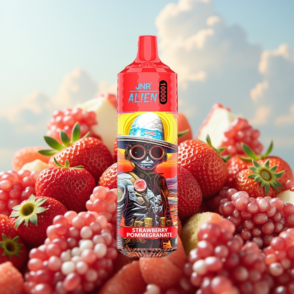 JNR Alien 10000 Puffs Dispozabil Vape Jagoda Narandža - 10000 pufova, 850mAh, 20ml, Type-C