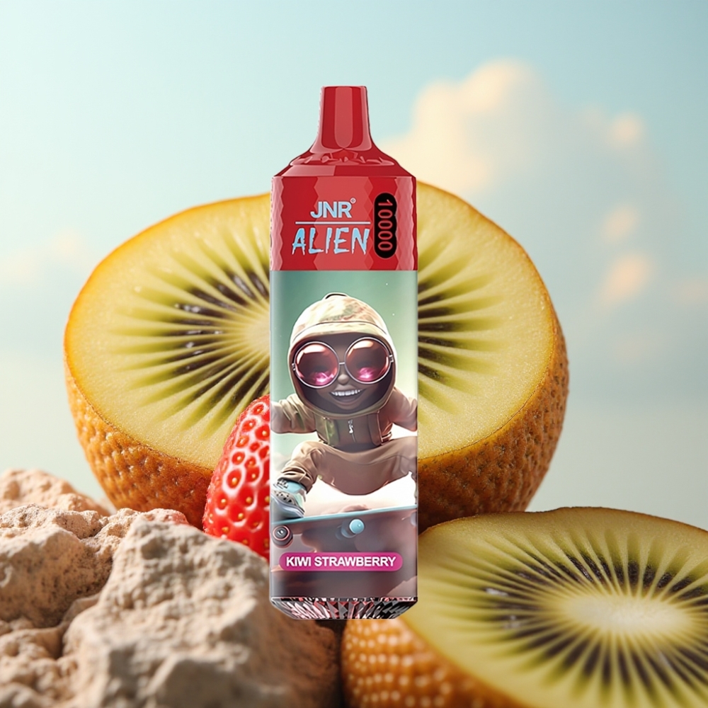 JNR Alien 10000 Puffs Dispozabil Vape Kivi Jagoda – 10000 pufova, 850mAh, 20ml, Type-C