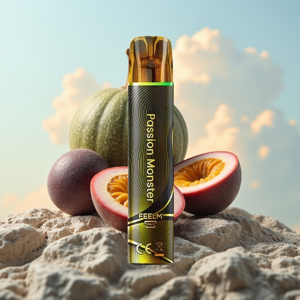 JNR Black&Golden 600+200 Pufovi Dispozabil Vape Passion Monster – 800 Pufova, 550mAh, 2ml, 2% Nikotina