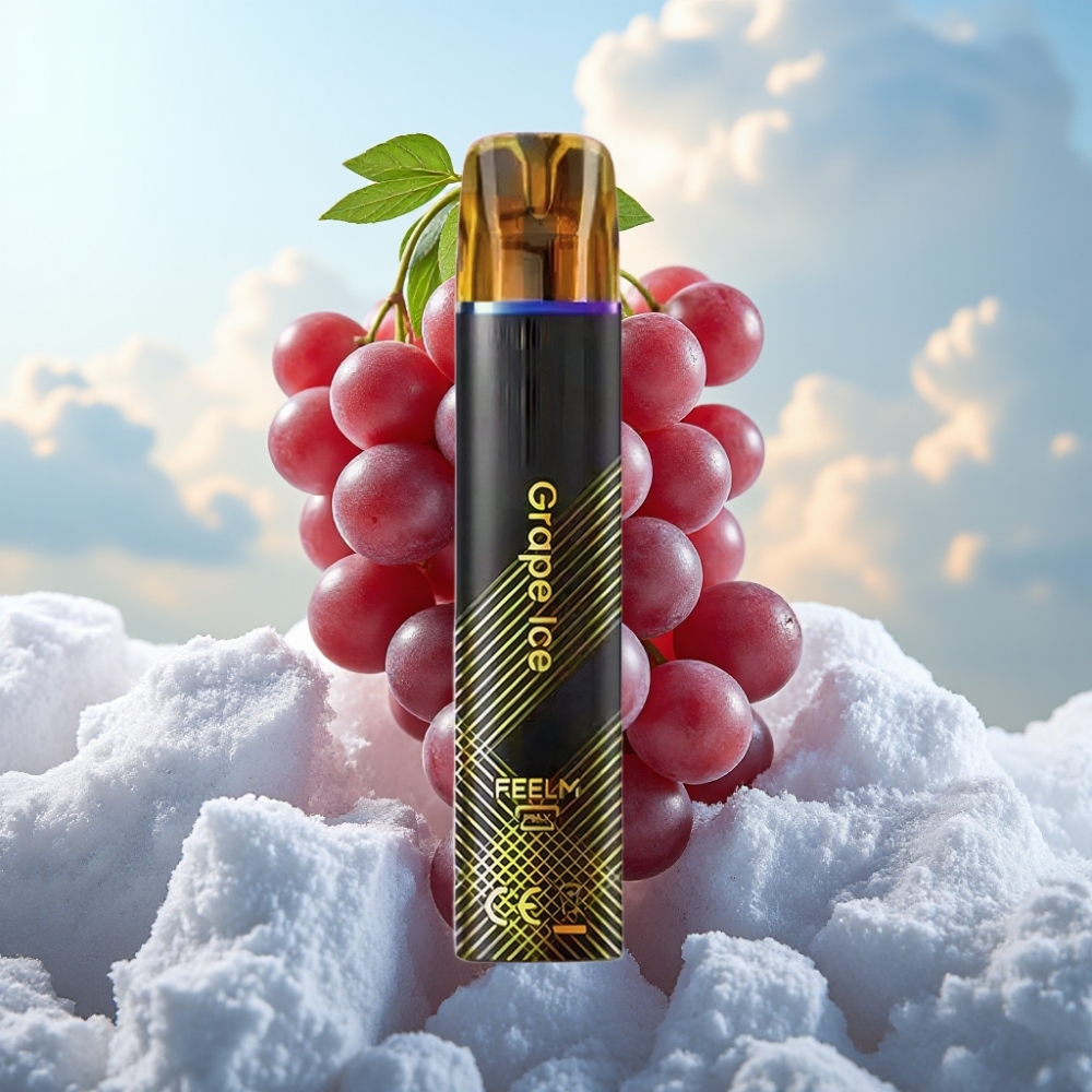 JNR Black&Golden 800 Puffs Dispozabil Vape Grožđe Led 550mAh 2ml 2%