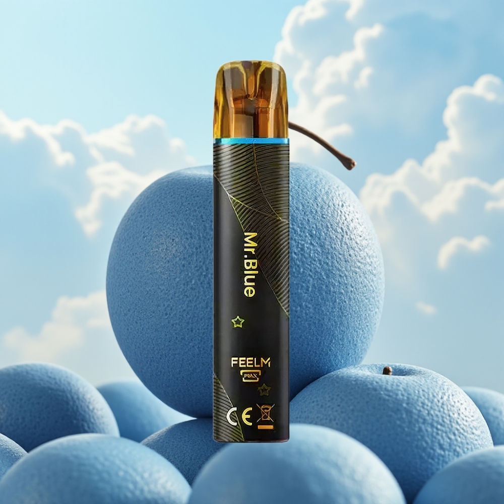 JNR Black&Golden 800 Pufova Dispozabil Vape – 550mAh, 2ml, 2% Nikotina, Mr Plavi