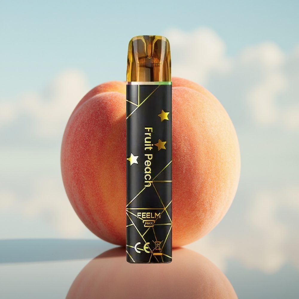 JNR Black&Golden 800 Pufova Jednokratna Vape Breskva, 550mAh, 2ml, 2% Nikotina