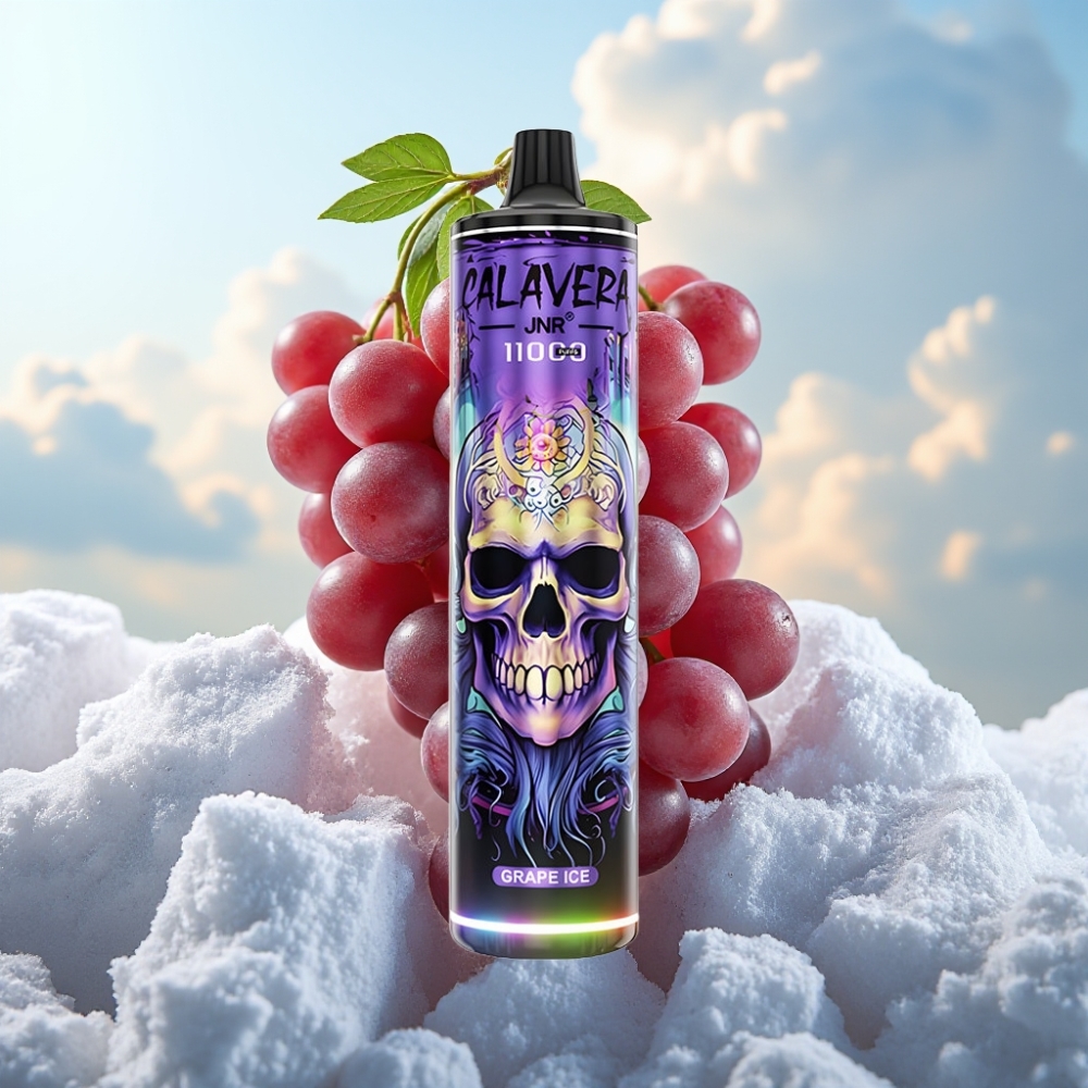 JNR Calavera 11000 Pufova Jednokratna Vape Džin sa Ledom, 850mAh, 21ml, Type-C punjenje