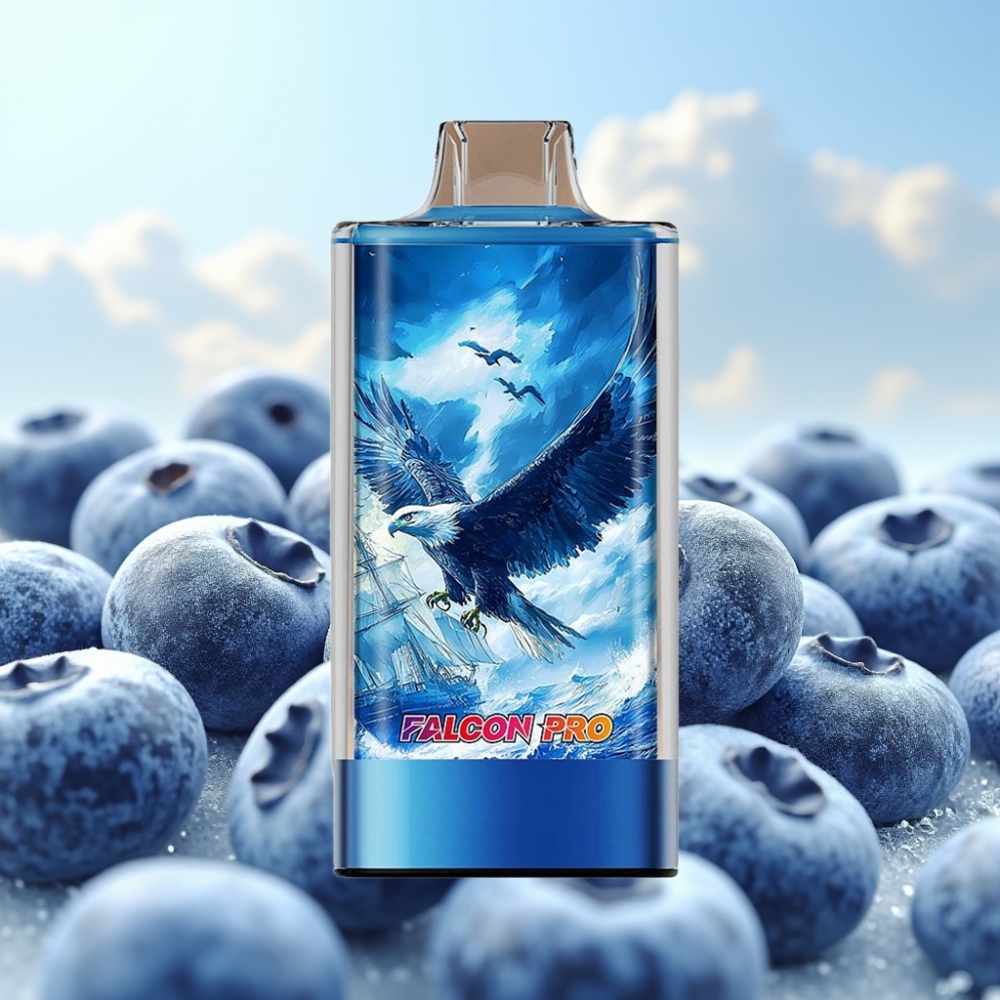 JNR Falcon Pro 28000 Dispozabil Vape Borovnica Led – 30ml, 950mAh, 28000 Puffova, 5% Nikotina