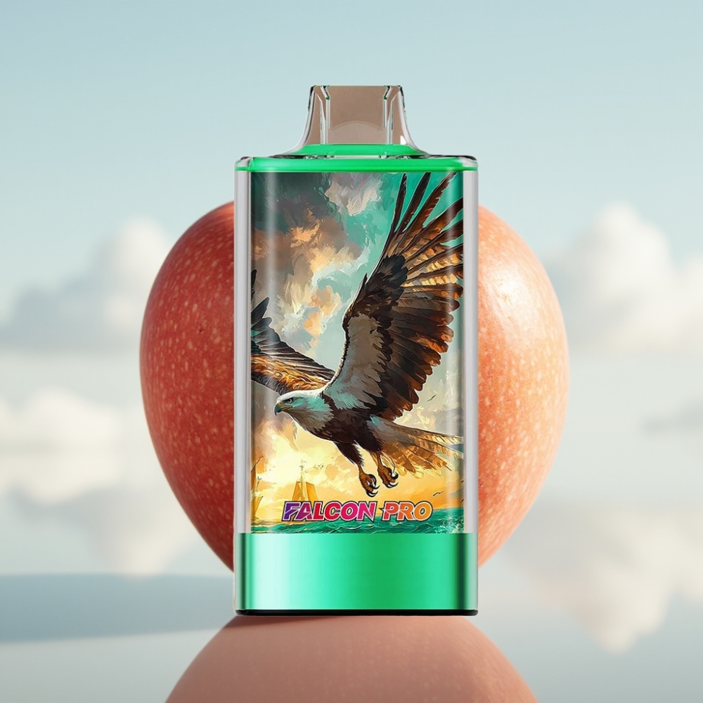JNR Falcon Pro 28000 Dispozabil Vape Duple Jabuka – 30ml, 950mAh, 28000 Pufova, 5% Nikotina