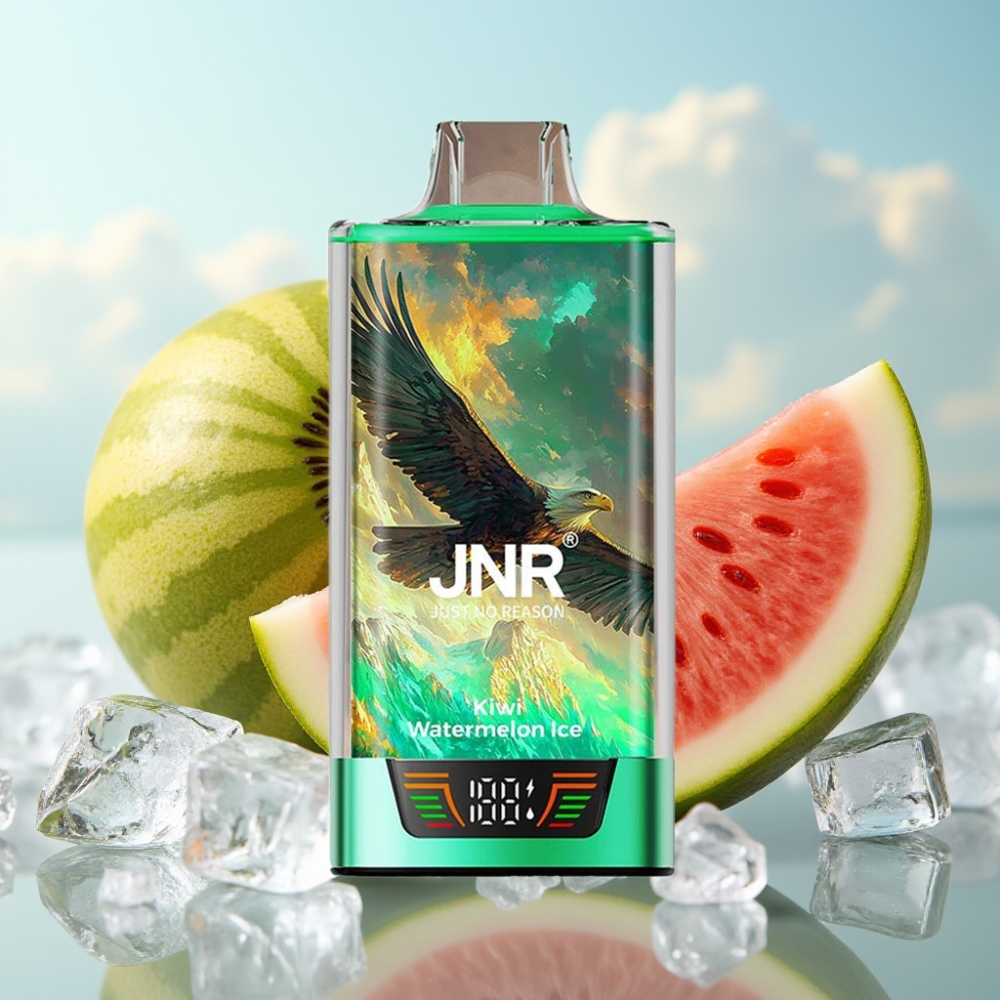 JNR Falcon Pro 28000 Dispozabil Vape Kivi Lubenica Led, 30ml, 950mAh, 28000 Pufova