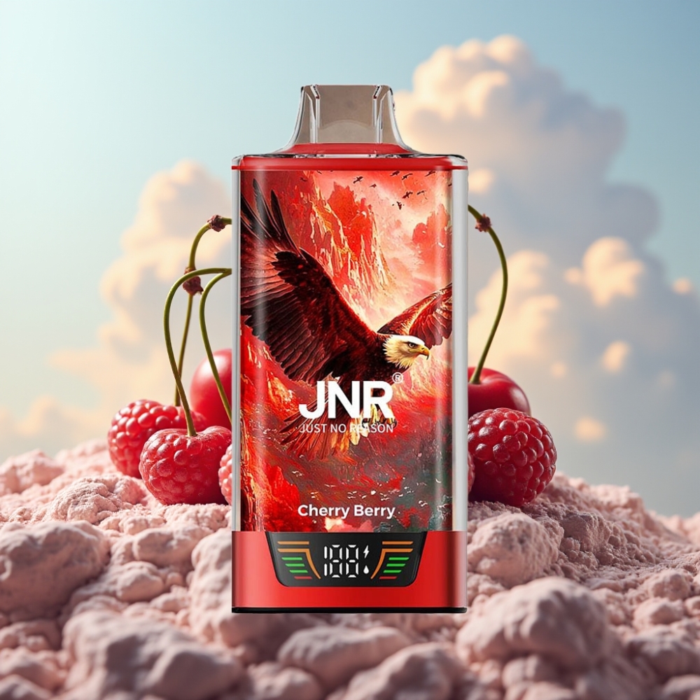 JNR Falcon Pro 28000 Dispozabil Vape Trešnja-Berry – 30ml, 28000 Puffova, 5% Nikotina, USB Type-C