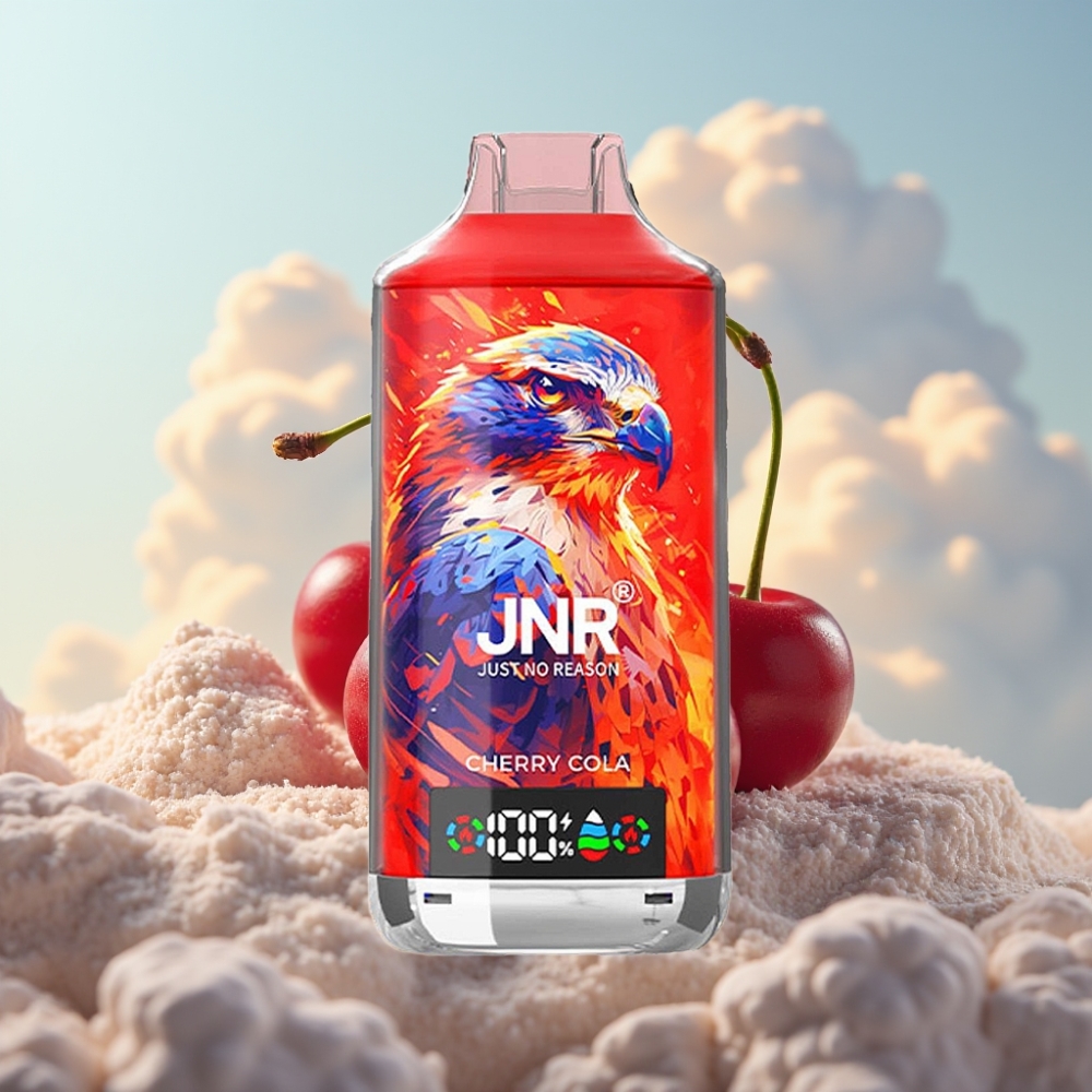 JNR Falcon X 18000 Puffs Dispozabil Vape Trešnja – 24ml, Dual Mesh Coil, Type-C punjenje