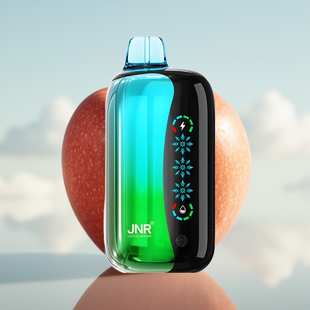 JNR Flex Ice 21000 Pufova Dispozabil Vape Dvostruka Jabuka sa Podešavanjem Ledene Arome, 26ml, 1.2 Ohm Dual Mesh, 1000mAh