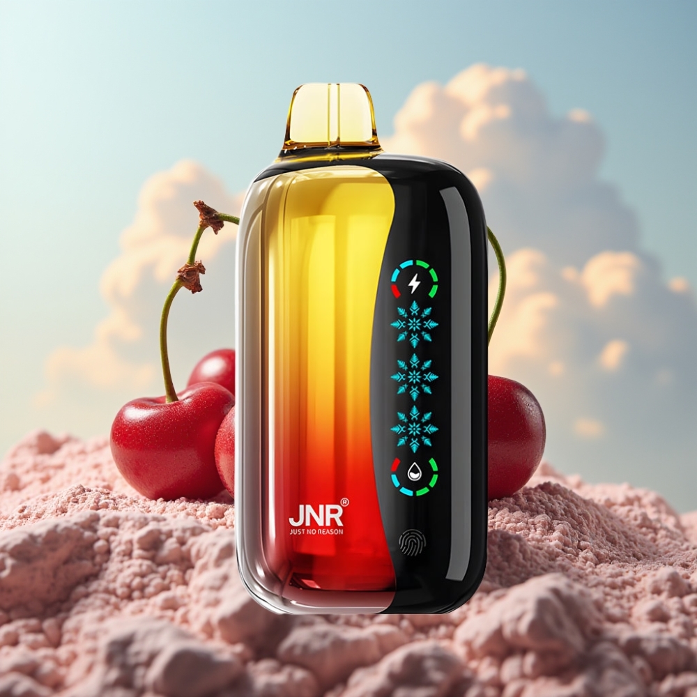 JNR Flex Ice 21000 Pufova Jednokratna Vape sa Podešavanjem Ledene Hladnoće, 26ml Tekućine, 1000mAh Baterija, Cherry Kola