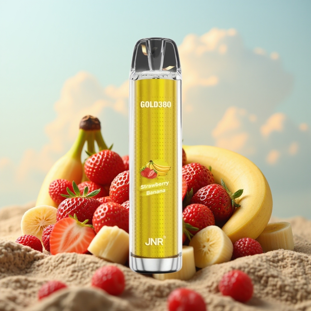 JNR Gold380 6000 Puffs Dispozabil Vape Jagoda Banana – 6000 Pufova, 1500mAh, 13ml