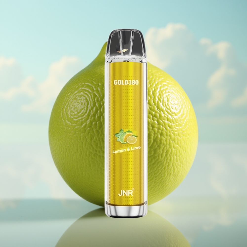 JNR Gold380 6000 Pufova Jednokratna Vape Limeta-Limun, 1500mAh, 13ml