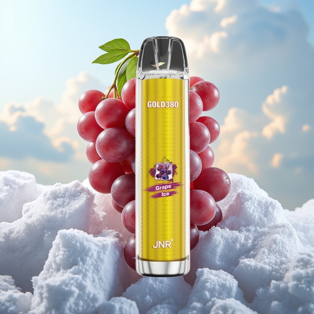 JNR Gold380 6000 Pufova Jednokratna Vejp Grozd Led 6000 Pufova, 1500mAh, 13ml