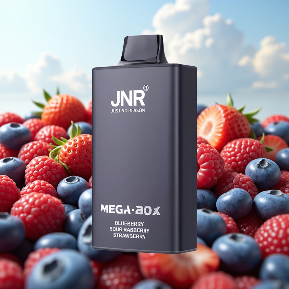 JNR Mega Box 25000 Puffs Dispozabil Vape Borovnica-Kisela Malina-Jagoda, 30ml, 850mAh, Dual Mesh