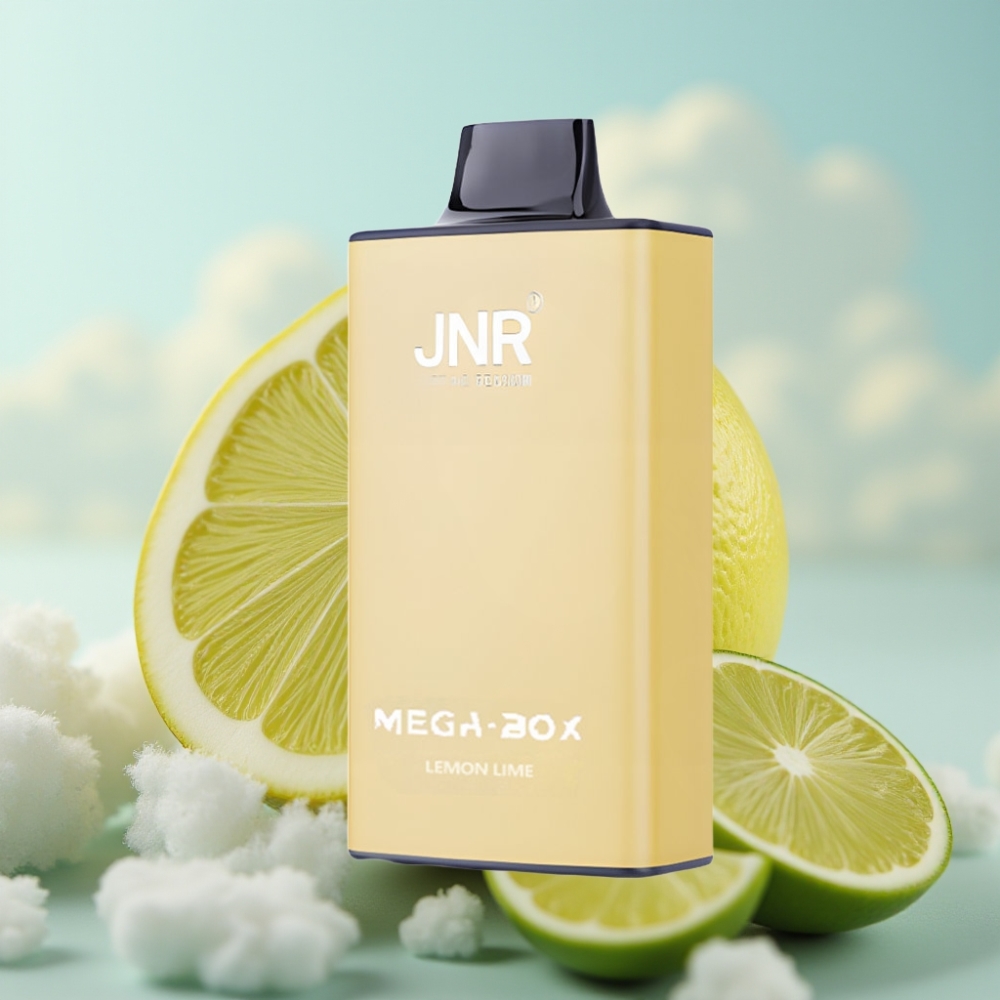 JNR Mega Box 25000 Pufova Jednokratna Vape Limun & Lajm – 30ml, 850mAh, Dual Mesh Coil