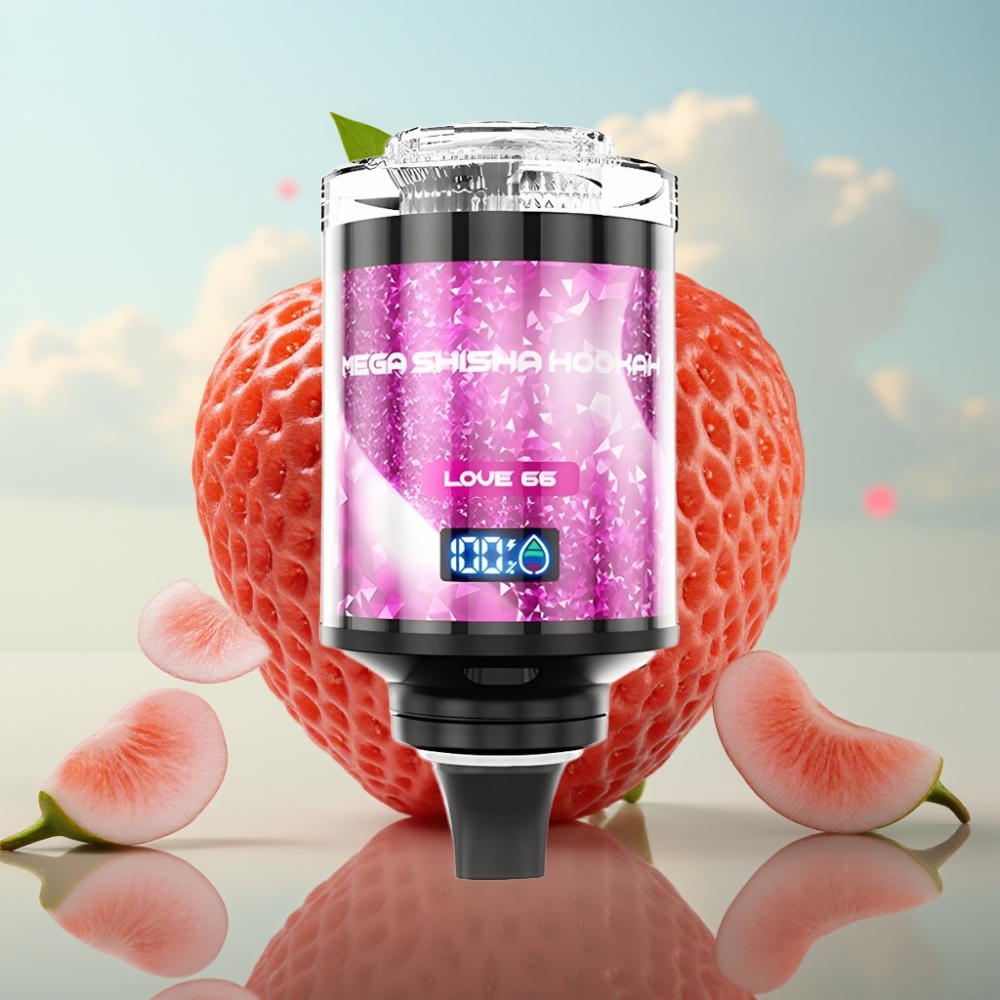 JNR Mega Shisha Hookah 100K Desktop Kompatibilnost – 100.000 pufova, 60ml tečnost, 2200mAh baterija