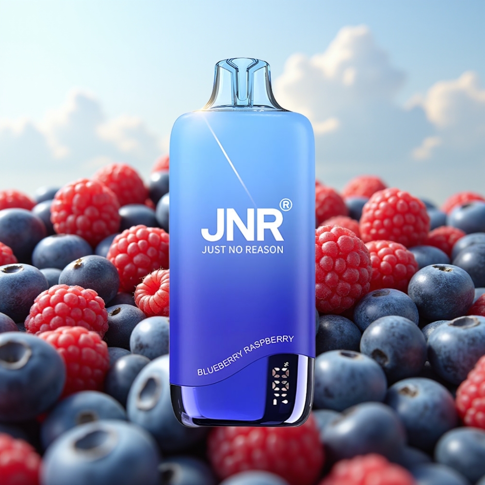 JNR Rainbow 10500 Pufova Dispozabil Vape Borovnica Malina – 10500 Pufova, 18ml Tekućina, 600mAh Baterija