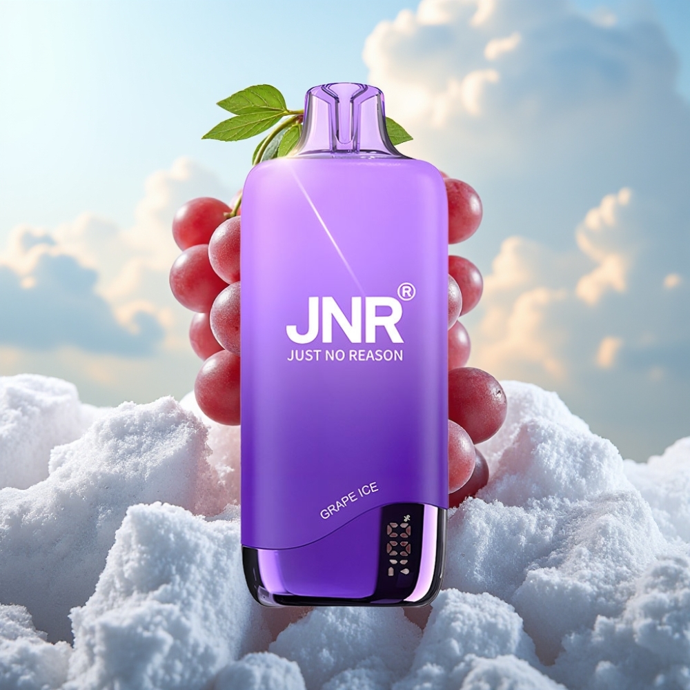 JNR Rainbow 10500 Pufova Dispozabil Vape Groždžani Led 10500 pufova, 18ml, 600mAh