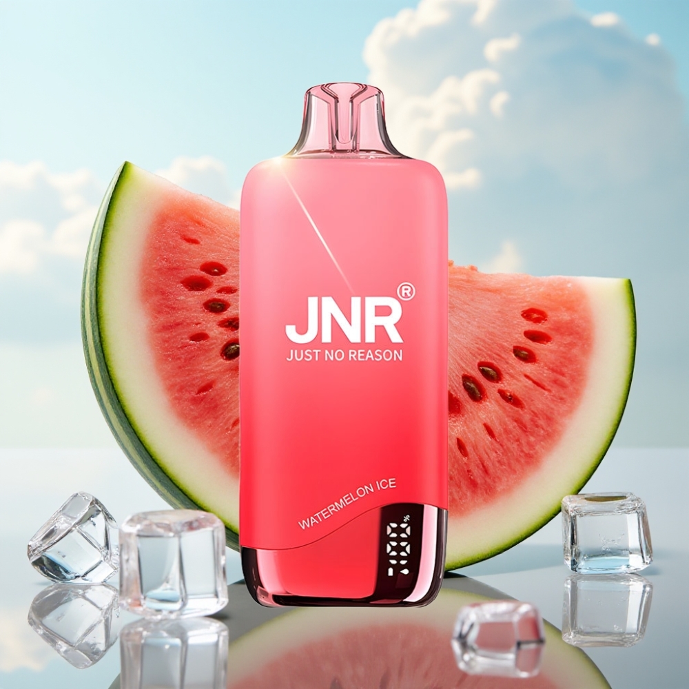 JNR Rainbow 10500 Pufova Dispozabil Vape Lubenica Led 600mAh, 18ml, 0.8ohm Mesh