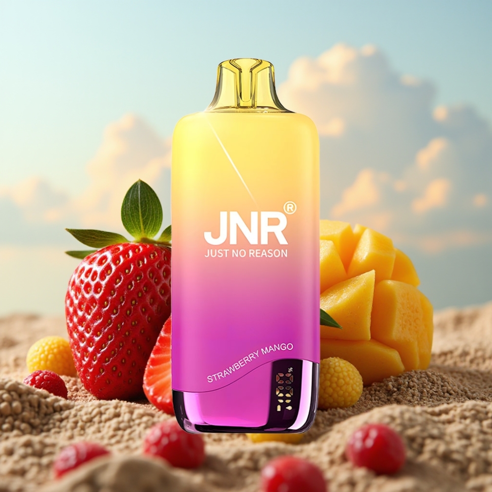 JNR Rainbow 10500 Pufova Jednokratna Vape Jagoda Mango – 10500 Pufova, 18ml Tečnost, 600mAh Baterija