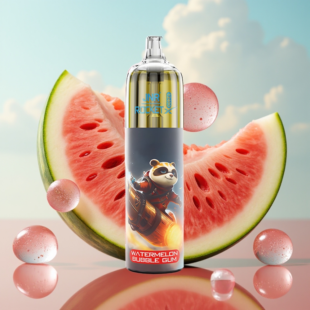 JNR Rocket-X 12400 Pufsa Dispozabil Vape - Bubamela Aroma, 25ml Tečnost, 850mAh Baterija, Type-C Punjenje
