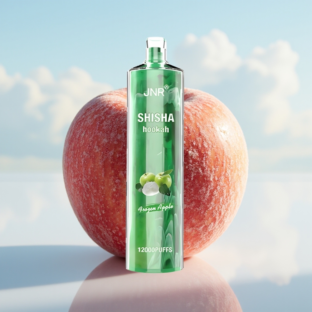 JNR Shisha Hookah 12000 Puffs Dispozabil Vape Zamrznuta Jabuka – 24ml, 750mAh, Type-C