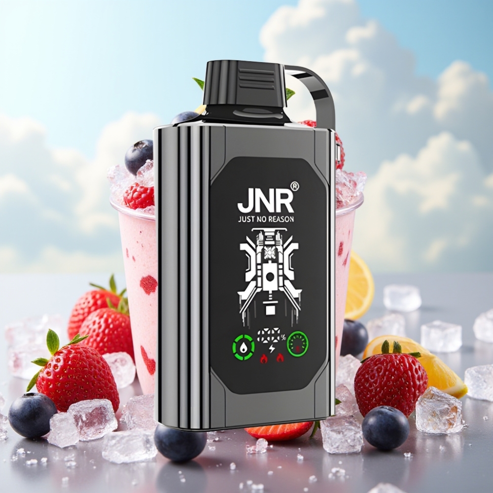 JNR Shisha Hookah Box 20500 Puffs Dispozabil Vape – Mešano bobičasto ledeno, 25ml, 1000mAh, Type-C
