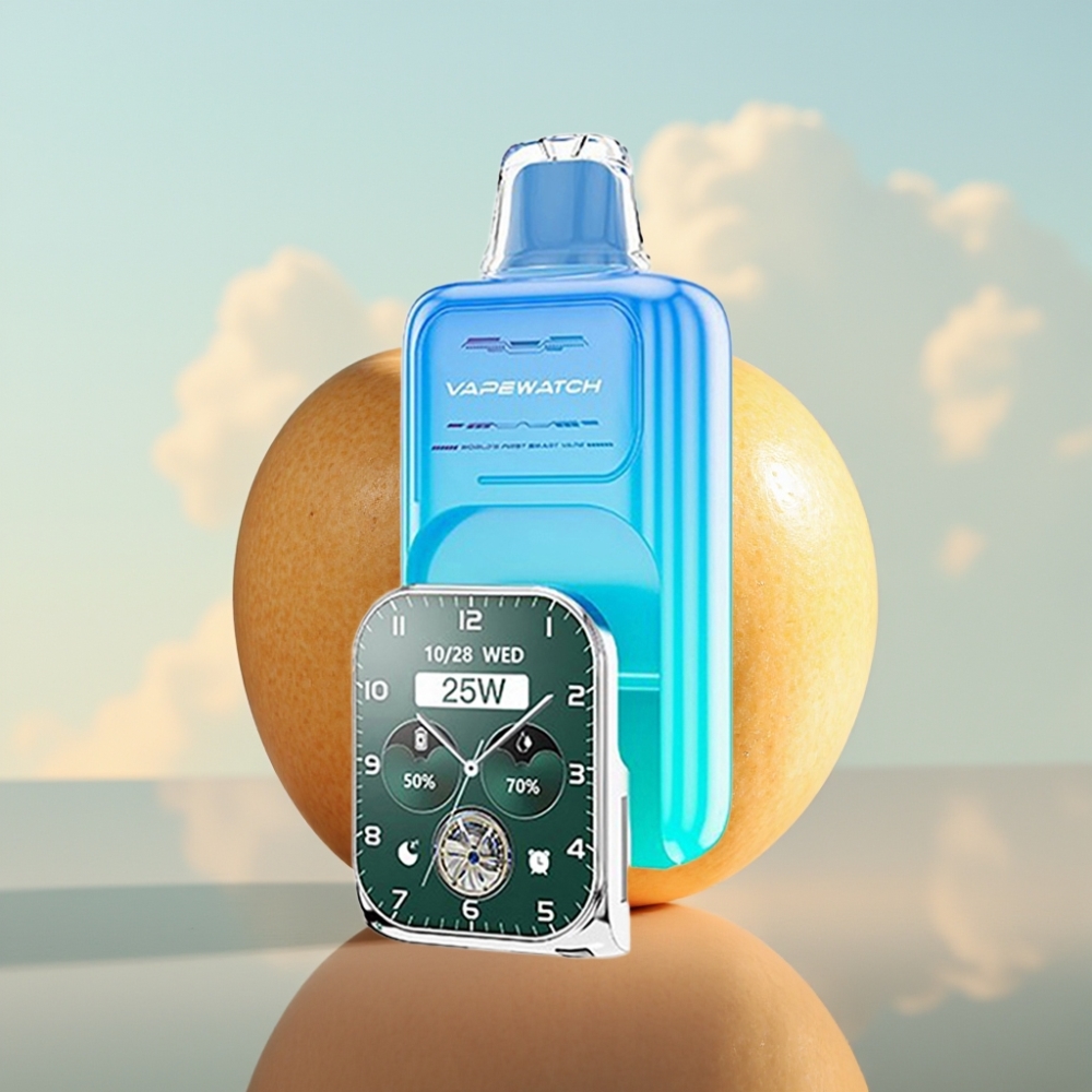 JNR VapeWatch 30000 Puffs Dispozabilna Vape Kisela Jabuka Led – 30,000 pufova, 1000mAh, 19mL, 5% nikotina