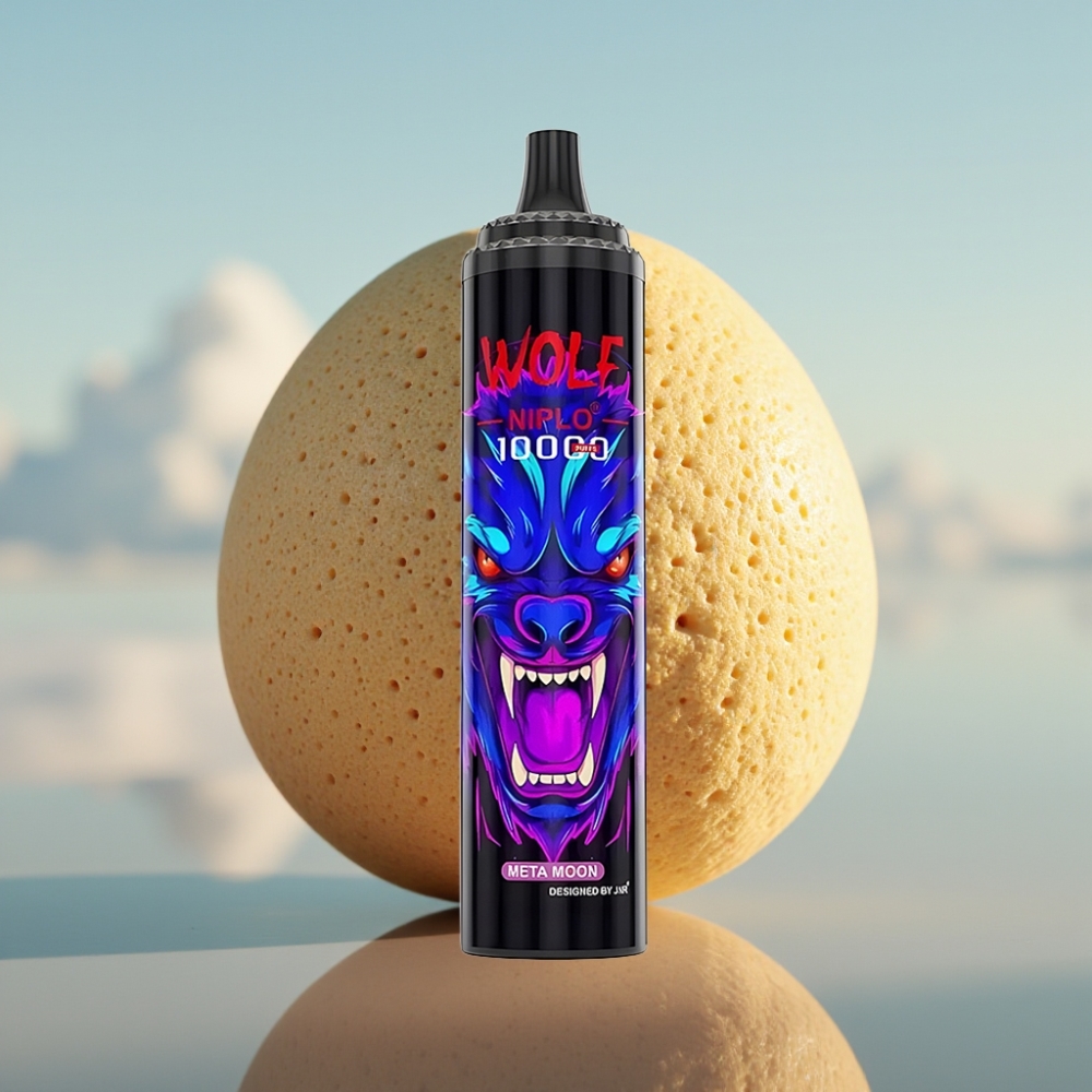 JNR Wolf Niplo 10000 Puffs Dispozabil Vape Meta Moon (Mesanska zavojnica 1.0 Ohm, Baterija 650mAh, Tečnost 20ml)