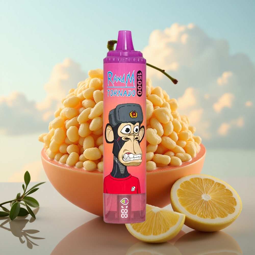 Fumot RandM Tornado 15000 Puffs - 25ml, 850mAh, Mesh Coil, Tip C, Ekran LCD, Pitaja