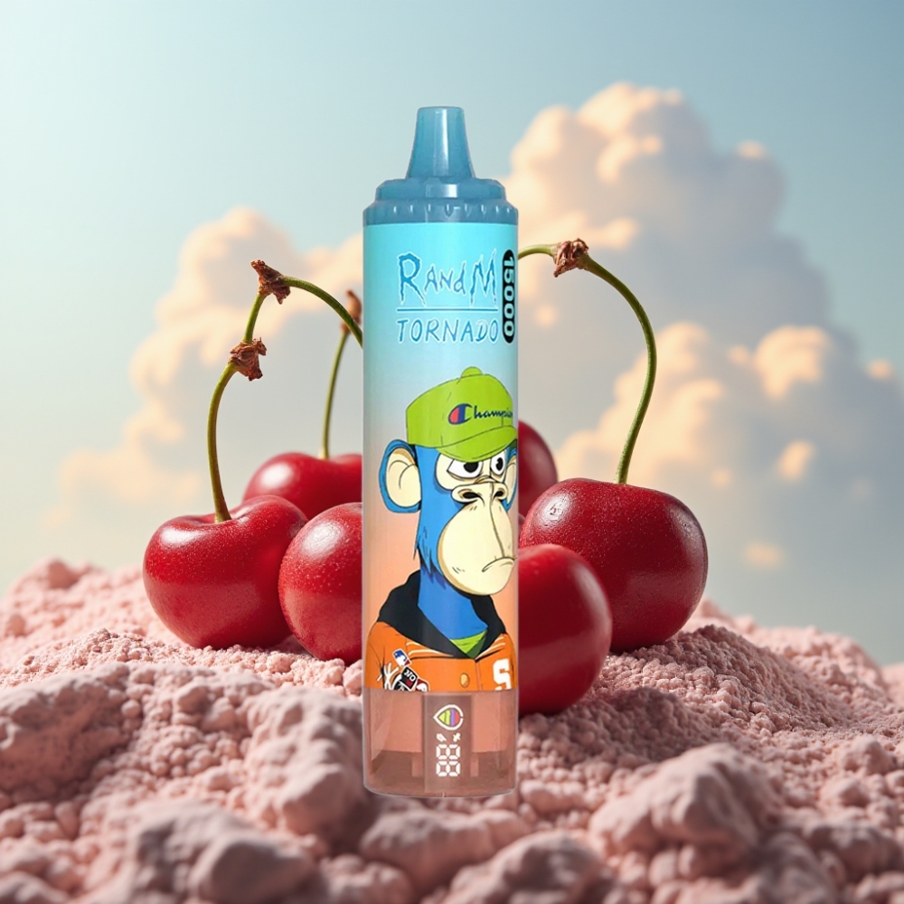 Fumot RandM Tornado 15000 Puffs Dispozabil Vape вишња кола – 25ml, 850mAh, Mesh Coil