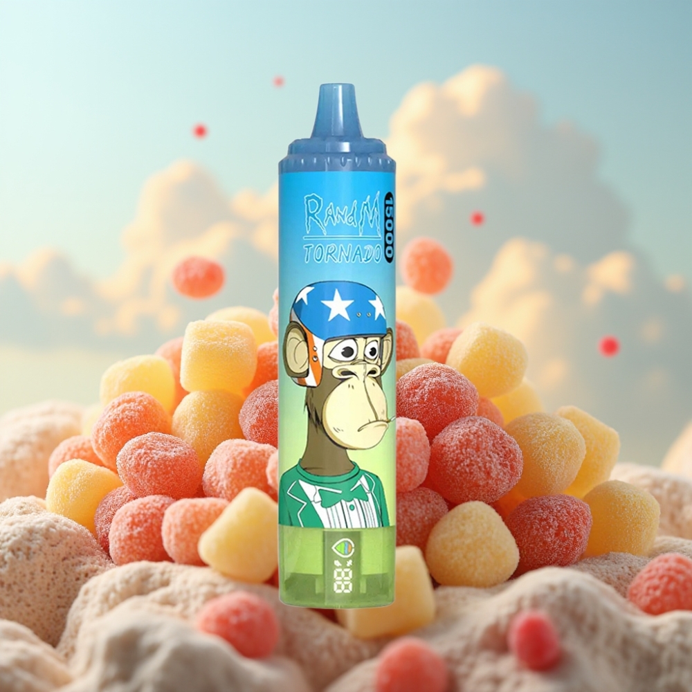 Fumot RandM Tornado 15000 Puffs Gumeni Meda 25ml, 850mAh, Mesh Coil