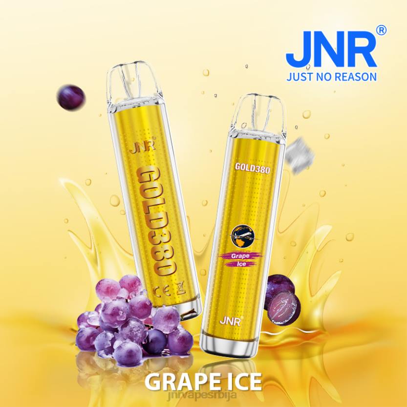 JNR vapes factory- грожђани лед јнр голд380 8X0651
