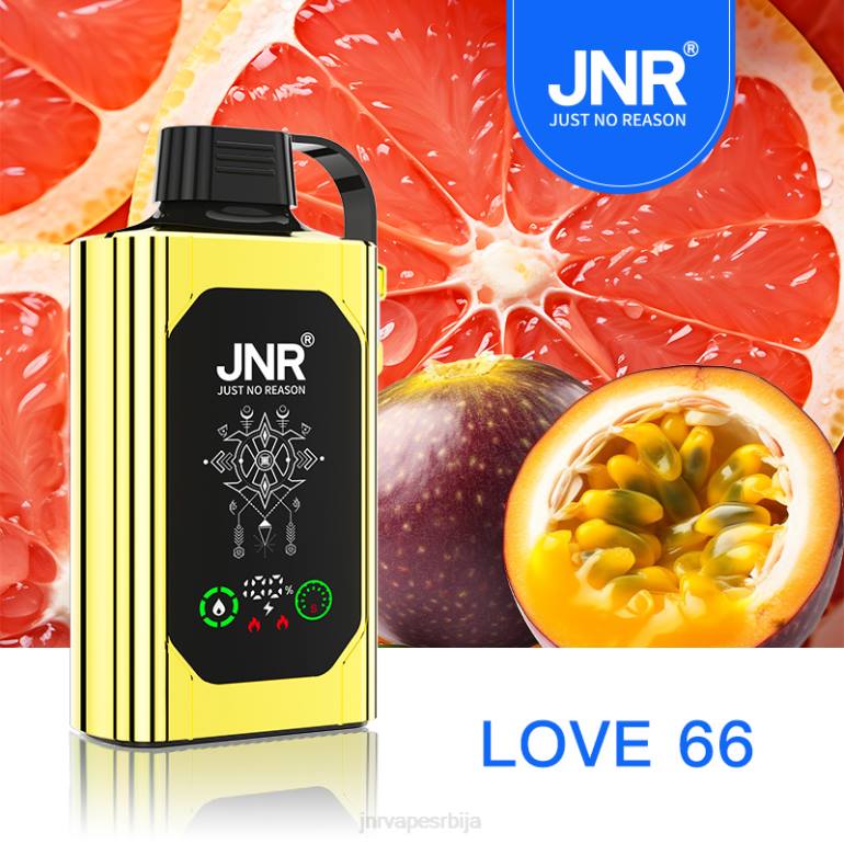 љубав 66 JNR SHISHA кутија 46J885 JNR vape flavours