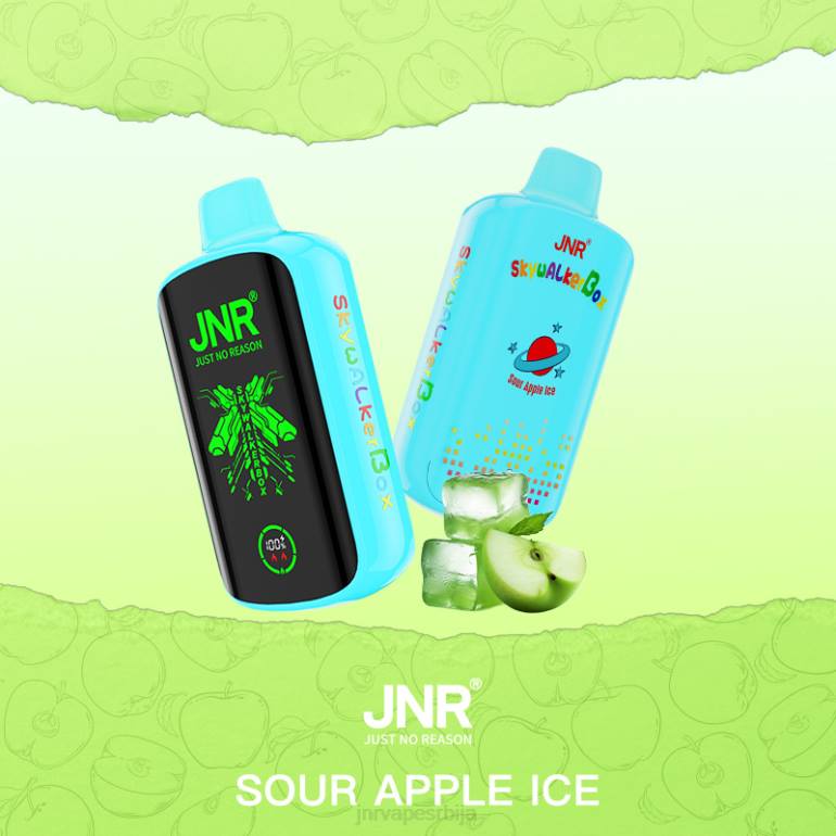 лед од киселе јабуке JNR SKYWALKER кутија 46J843 JNR vape shop